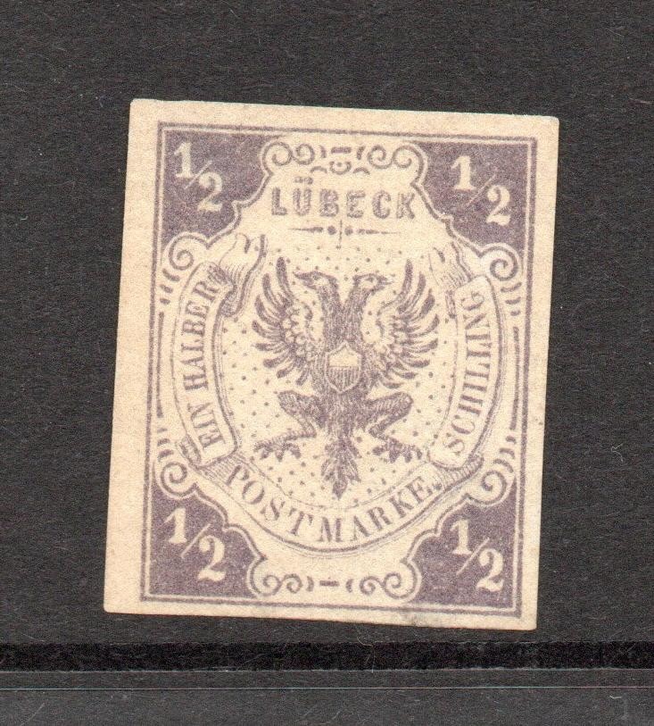 Lubeck SC# 1 MNG / Signes of Few Far Apart Flower WMks / AS IS – S61134