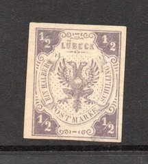 Lubeck SC# 1 MNG / Signes of Few Far Apart Flower WMks / AS IS – S61134