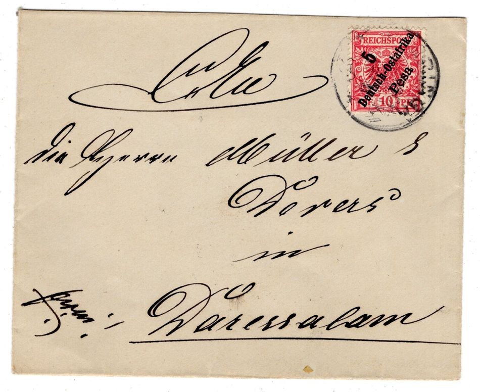 Echt DOA Inland Letter Draft to Dar Es Salaam GA2314