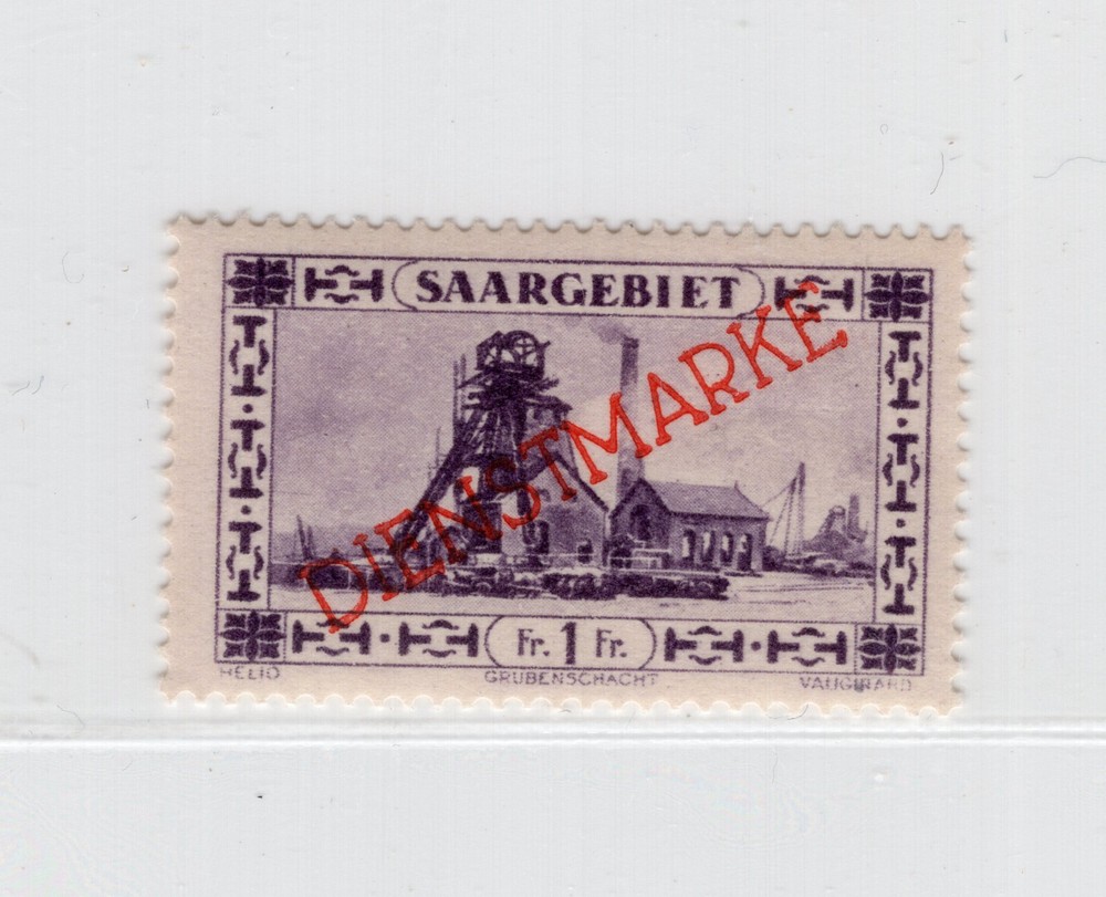 GERMANY SAAR 1927-1930 INDUSTRY & VIEWS OFFICIAL MICHEL 20 PERFECT MNH