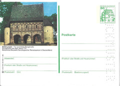 P 130 Picture Postcard Print Sample 50 PFENNIG B&S Lorsch H10/150 **