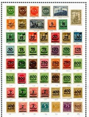 Germany 1900 -1945 – Collection semi-classics with many better stamps and sets