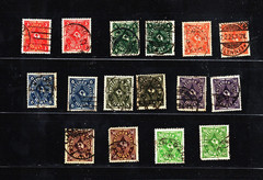 ODZ&ENDZ 16 USED G-VG 2 EA GERMANY SCOTT# 186 187 188 189 190 191 192 193 1066