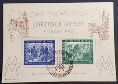 Germany, 1948 Leipziger Spring Fair special cancel card