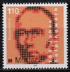Specimen, Germany Sc2099 Priest Adolph Kolping, Kolping Society 150th Anniv.