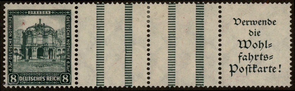Germany 1931 Breslau Nothilfe MH Zusammendruck Se-Tenant Multiple 64781