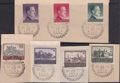Lot Stamp Germany Poland WWII Hitler Poland Sets Krakau Castles GG CTO