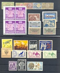 GERMANY 26 x POSTER STAMP – LABEL -REVENUES -BACK OF BOOK -F/VF