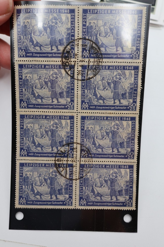 GERMANY SC#10NB2 BLOCK 8 USED HEUSS