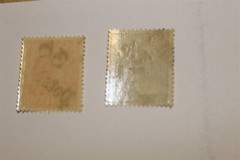 GERMANY SOVIET ZONE 36 POTSDAM OVERPRINT 10PF AND 25 PF WORKERS MINT NH