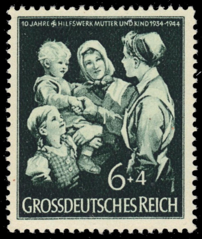 GERMANY B254 – Mother and Child Aid „Public Nurse“ (pc15342)
