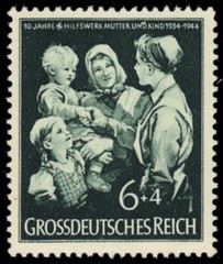 GERMANY B254 – Mother and Child Aid „Public Nurse“ (pc15342)