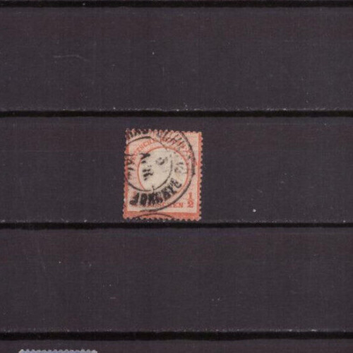 Germany – 1872 Imperial Eagle 12gr. red orange Sc# 3 Used ( 24-02-800)