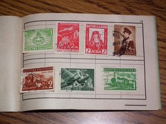 Auswahl-Heft German (Deutsches) Reich Stamps Book 3 from Romania/Bulgaria