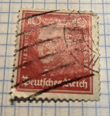 GERMANY 1927 TO 1930 14 STAMPS 2 DUPLICATES