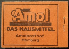DR Deutsches Reich/German Empire Partial Stamp Booklet Mi № 11.2 (MNH/MH) 1919