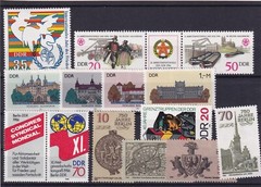 DDR MNH ** Sets from 1986 (3)