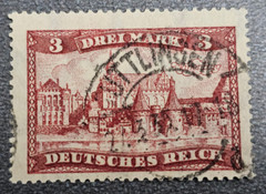 Stamp Germany Reich 3 Mark 1935 Bauwerke Marienburg Mi. Nr. 366 (34253)