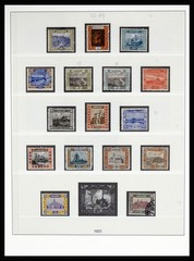 GERMANY SAAR 1920-1959 MNH MH Used Partly Double Lindner Album Stamp Collection