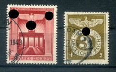 DR-3.Reich 829/30 Mint Stamped (Example Image) Germany