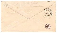 Belgium, 1917 German Occupation, R-Cover to Nuernberg, Mi. 23 I B b, RARE !!