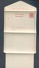 German Reich : 10 Pfennig card letter from 1897 – mint
