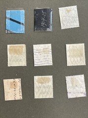 GERMANY BELGIUM WWI OCCUPATION 9 Pcs Different Stamps