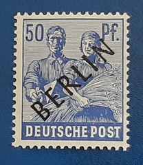 Germany Stamp Berlin 50 Pfennig 1948 Schlegel BPP Mi. Nr. 13 (20881)