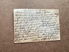 Germany 1940 Censored Uprated Postal Card to US +Lengthy Msg in German +Historic