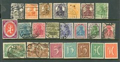 GERMANY old Stamps , / 25-2-3k /, Mint and used