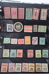 Germany Stamp PAGE LOT 65 Rare Fiscal & Revenue RAILWAY PARCEL MEMBER DUES TAX