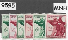 MNH Stamp sets B278-279 Innsbruk Austria shooting Matches 1944 Germany #9595
