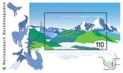Germany 1999 – EUROPA, Nature Reserves and Parks Miniature Sheet – MNH