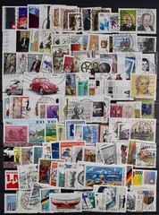 WEST GERMANY collection of 643 different used commemoratives, see description