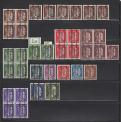 1945 Austrian postage stamps of Germany for use in styria