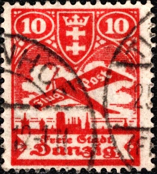 Gdansk MiNr: 193 – 308 stamped and stamped tested. Completely Rare.