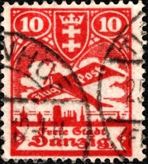 Gdansk MiNr: 193 – 308 stamped and stamped tested. Completely Rare.