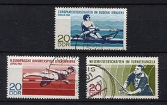 Germany – DDR : Sport Championship set from 1968 – used / CTO