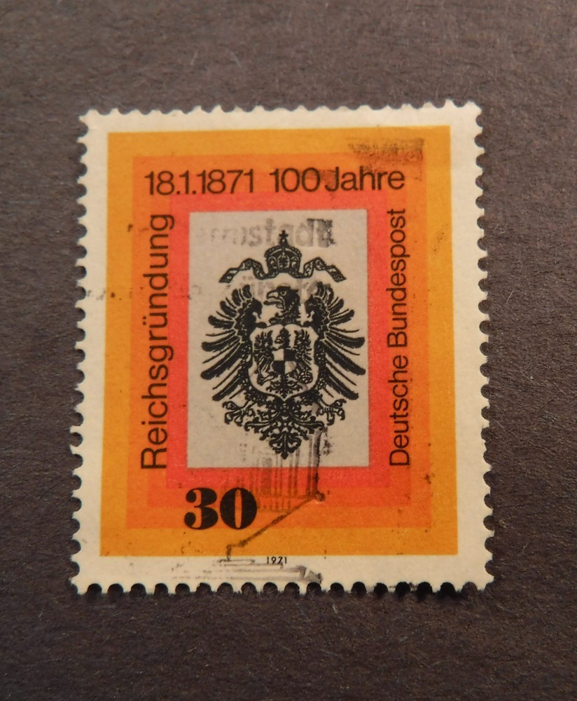 Scott#1052, 1971, 30 pf. Imperial Eagle Used Stamp