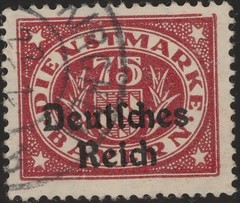 Stamp Germany Official Mi 040-50 Sc O58-68 1920 Dienst Reich Bavaria WWII Used