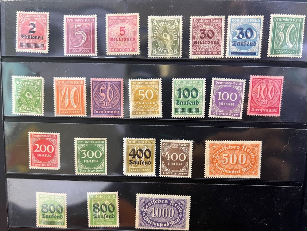 Early 1900s Unused German Stamp Lot-Reasonable Offers Accepted