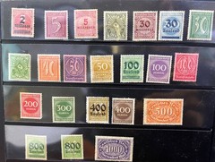 Early 1900s Unused German Stamp Lot-Reasonable Offers Accepted