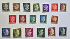 18 Germany World War II Occupation In Ukraine 1941 Stamps Overprinted