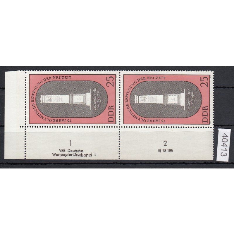 Ddr 1969, Michel-No.: 1490 ** DV FN IV Handwritten supplemented ?