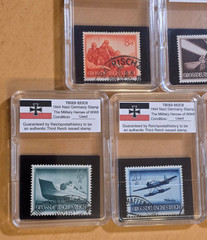 WW2 WWII Third Reich Nazi Germany Military War heroes battle Stamps complete set