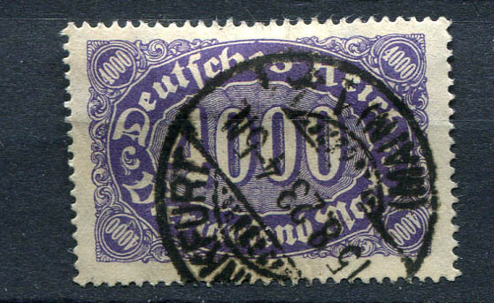 German Reich : Michel # 255 – Scott # 207 from 1923 – used