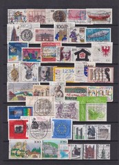 West Germany, Unified Stamps Used inc 1954 – 59 Almost complete. Cat approx £750