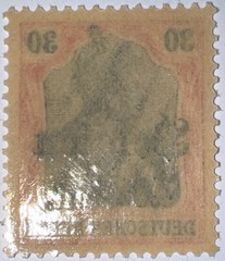 Travelstamps: Germany Offices in Belgium Stamps WWII, 40c OP Mint MOGNH Wmk