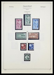 GERMANY Deutschland France 1945-1948 French Zone MNH MH Used Stamp Collection
