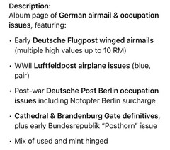 Germany Airmail Flugpost And Berlin Posthorn Issues Lot WWII & Postwar Page